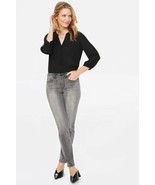 NYDJ Sheri Tummy Control Slim Leg Jeans Grey ( 4 ) - £93.39 GBP