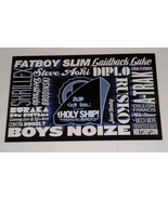 Holy Ship! Music Cruise Concert Promo Ad 2011 Fatboy Slim Skrillex Boys ... - €17,08 EUR