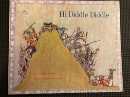 HI DIDDLE DIDDLE ~  Softcover vintage kids book 1971 - $108.29 MXN