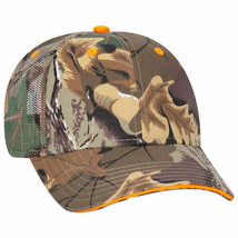 Khaki/Brown/Olive Camouflage Trucker Hat 6Panel Low Profile Mesh Back 1dz 106752 - £77.68 GBP