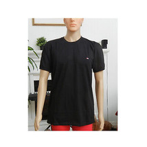 Basic Men&#39;s T-Shirt   Round Neck Short Sleeve Cotton T-Shirt - Black - £12.40 GBP+