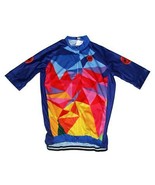 COOLMAX Invista Geo Facets Full Zip Weimostar Bike Jersey LARGE NWT 2005... - $34.17 CAD