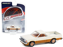 1980 Chevrolet El Camino SS Super Sport White and Gold &quot;Greenlight Muscle&quot; Se... - £12.41 GBP