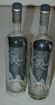 Lot of 2 Empty Eagle Rare Bourbon Bottles 750 Whiskey Crafts Art Upcycle - $19.99