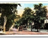 Broad Street View Elizabeth New Jersey NJ UNP WB Postcard O17 - $4.90