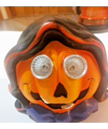 LED light-up resin Jack-O-Lantern ornament - $2.17