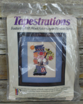 Vtg NOS Paternayan Tapestrations Hobo Clown Needlepoint Longstitch 11x14 - $14.85