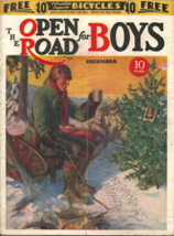 The Open Road For Boys - December 1932 - Stanley Leland, George Avison, More - £12.53 GBP