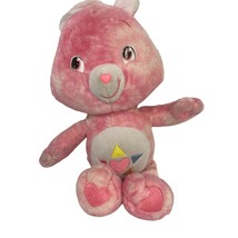 Vintage 9&quot; Pink Tie Dye True Heart Bear Special Edition - £8.82 GBP