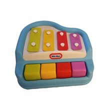 Vintage Little Tikes Blue Tap And Tune Piano Xylophone Baby Kids Toy Mus... - £8.91 GBP