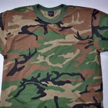 New MOC Military Outdoor Clothing Woodland Camo T-shirt Size XL - £11.55 GBP