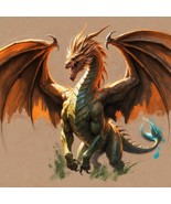 Gold Dragon Spirit Companion Custom Conjure Direct Binding/Distance Binding - $860.42 MXN