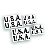 USA Hood Decal restore Willys Army Military Truck M37 M38 B 4 pairs - £10.83 GBP