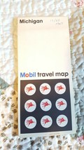 1967/1968 Michigan Mobil Travel Map - $3.95