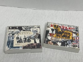 Beatles Anthology 1 &amp; 2 Complete Double Box Sets 4 CDs Total + 1 Picture... - $24.70