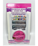 Allary Main Aiguille Compact Assortis Aiguilles, 20 Couleur Broches - $11.11 CAD