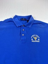 Vintage Pittsburgh Penguins Alumni Polo Shirt Mens XL Blue Bill Blass  - £25.73 GBP