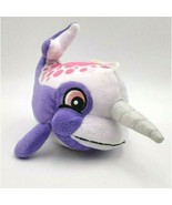 nanco creators of quality fun pink purple narwhal plush stuffed - $20.61 CAD