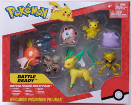 Pokémon Ultimate 8 Pack BATTLE FIGURE MULTI PACK LOT 8 NEW Leafeon - $34.31