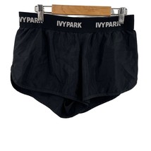 Ivy Park Logo Tape Running Shorts Black Size S - £16.74 GBP