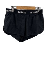 IVY PARK Logo Tape Running Shorts Black Size S - £16.80 GBP