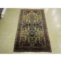 Luxurious 4x6 Authentic Hand Knotted Tribal Rug PIX-25583 - £322.87 GBP