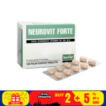 1 X Hovid Neurovit Forte Vitamin B1 B6 B12 100&#39;s For Nerves Function - £29.59 GBP