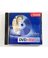 3 Pack Imation DVD+RW Rewritable Sealed Discs 120 Min / 4x NEW - £6.57 GBP