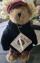 Boyds Bear The Head Bean Collection Edmund. Style 9175-25. New With Tag  9 Inch - £9.57 GBP