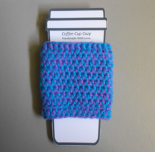 Handmade Crocheted Coffee Cup Cozy/Sleeve-New-Makes A Great Gift!-Extra Thick! - £7.99 GBP