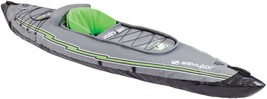 Sevylor Quickpak K5 24 Gauge Pvc Polyester 1 Person Inflatable Kayak, Gray - $155.99