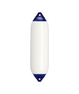 Polyform F-6 Twin Eye Fender 11&quot; x 42&quot; - White - £160.57 GBP