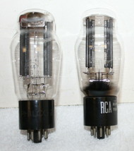 2- Vintage Used Type 5X4G Audio Vacuum Tubes ~ RCA & Philco ~ Made in USA - £91.46 GBP