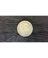 MONEDA DE PLATA Reino Unido Britania - 2 chelines 1946 dinero colecciona... - $15.21