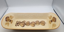 Vtg French Bread Tray Hand Painted Los Angeles Potteries Pottery Calif U... - $703.72 MXN