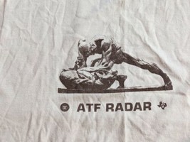 ATF Radar Westinghouse TI Hanes Single Stitch Khaki 50-50 USA L - $79.19