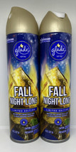 2 Cans Glade Spray - FALL NIGHT LONG - Limited Edition - 8 oz - £11.86 GBP