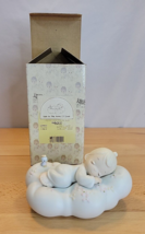 Precious Moments Safe in the Arms of Jesus - 1992 Figurine Statue Baby on Cloud - £11.87 GBP