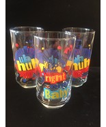 Set of 3 Vintage 90s Diet Pepsi &quot;You Got the right one baby&quot; Promo Tumblers - £16.24 GBP