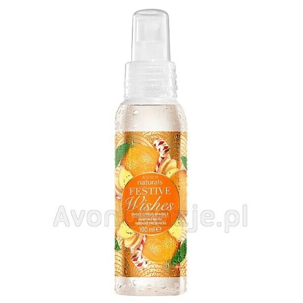 Avon Naturals Sweet Citrus - Orange & Ginger Body Mist Body Spray 100 ml New - $19.00