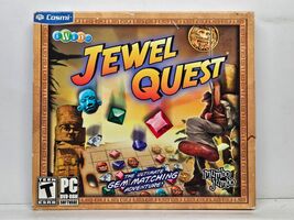 Jewel Quest PC DVD-ROM Video Game Cosmi iWin Mumbo Jumbo Puzzle Adventure - $6.92