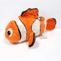 Disney Finding Nemo Dory Clown Fish Orange White Plush Stuffed Animal 9.5" Furry - $17.81