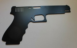 Hand Gun - Metal Wall Art - Black 9 1/2" x 6" - £15.17 GBP