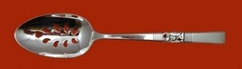 Morning Star by Community Silverplate Serving Spoon Pierced 9-Hole Custo... - £30.86 GBP