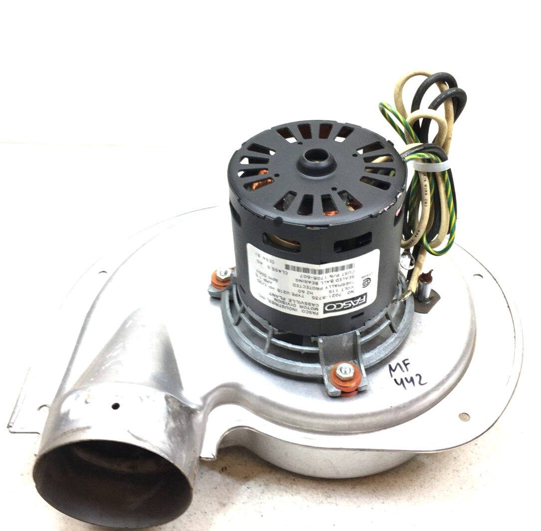 FASCO 7021-7700 1708-607 Draft Inducer Blower Motor Assembly 115 V used ... - $65.00