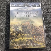 The War File History Of Warfare Gettysburg Civil War Battle Warfare Dvd New - £31.06 GBP