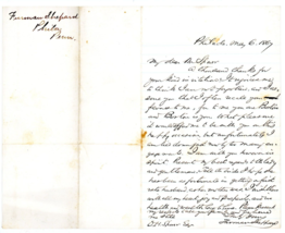 1867 Handwritten Letter Signed Furman Sheppard Noted Philadelphia PA Lawyer - £55.00 GBP