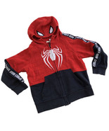 Marvel Spider-Man Kids Zip Hoodie Toddler Size 6 - £11.01 GBP