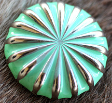4 Conchos Rhinestone Horse Saddle Western Rodeo Bridle Green CO413 - $24.74
