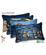 Sunset Skimmers Throw Pillow 17.25&quot; x 11.5&quot; | Pillow and cover with zipper - $24.69